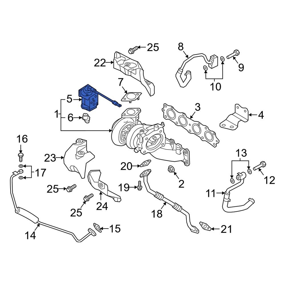 Kia OE 394002GTA0 Turbocharger Wastegate Actuator