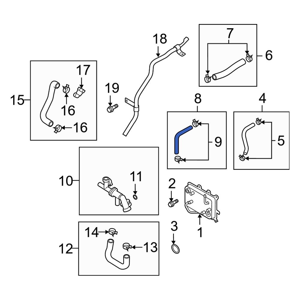 subaru-outback-automatic-transmission-oil-cooler-hose-45520ag05a