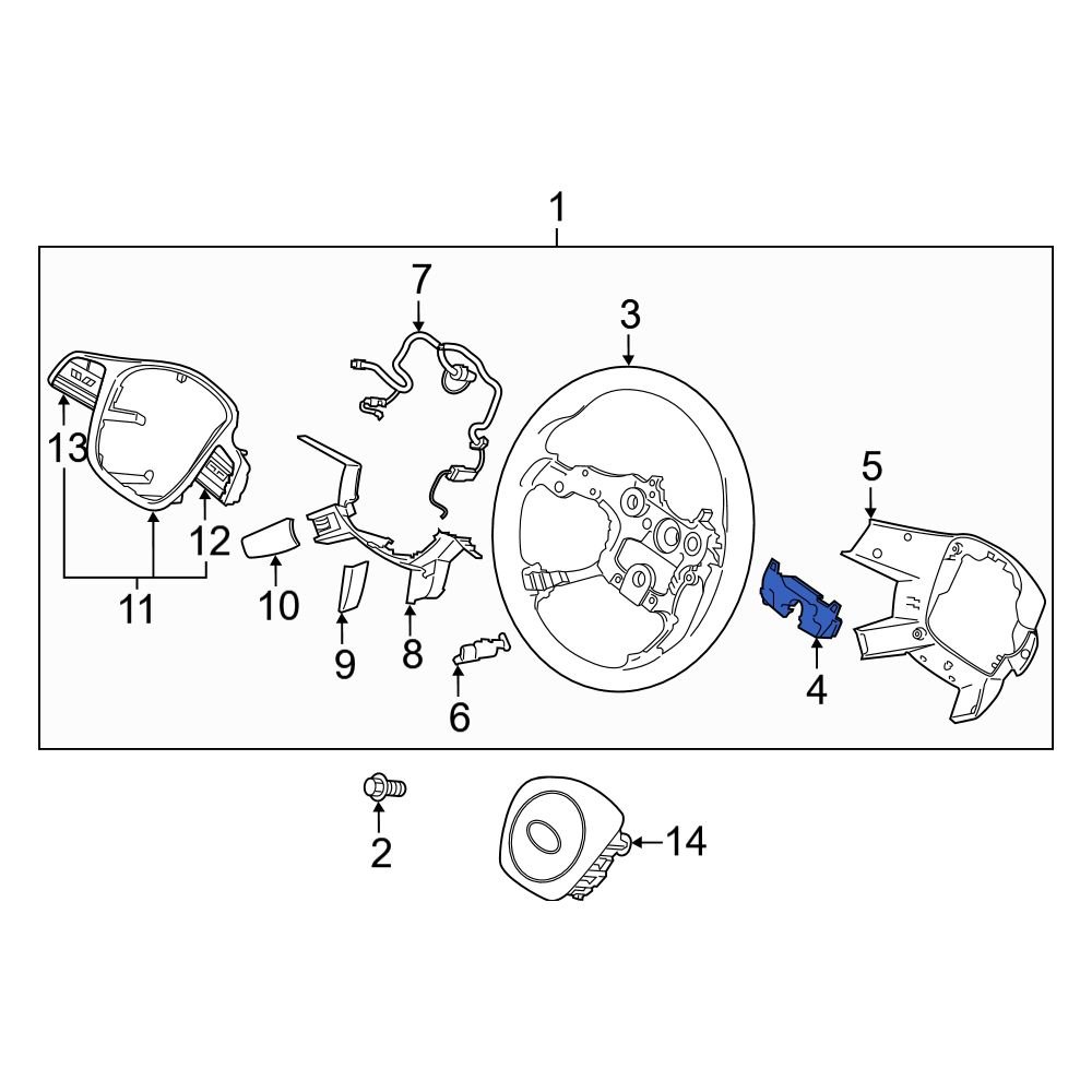 Kia OE 56170S9000 Steering Wheel Damper