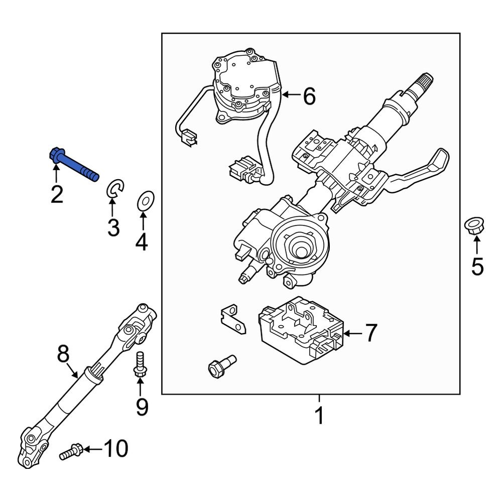 Kia OE 56315F2000 Steering Column Bolt