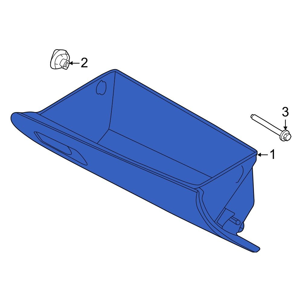 Kia OE 84510M7000GBU Front Glove Box