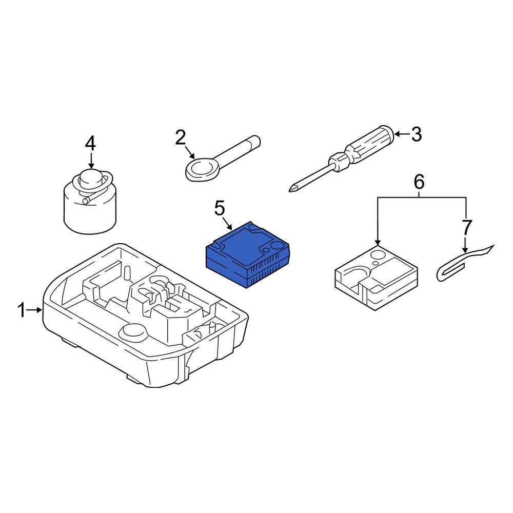 Kia OE 52933H8000 Tire Repair Kit