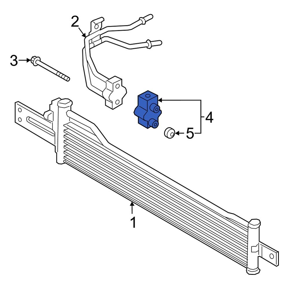 Kia OE 25630D2000 Automatic Transmission Oil Cooler Control Valve