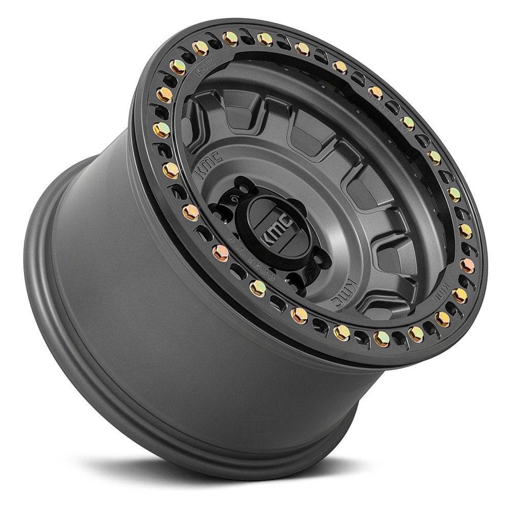 KMC® KM236 TANK BEADLOCK Wheels - Anthracite Rims