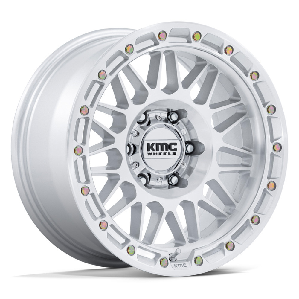 ヴァンパイア・ロード プリズマ　dkc KMC® KM555 ATTACK Wheels - Gloss Silver with Machined Face Rims
