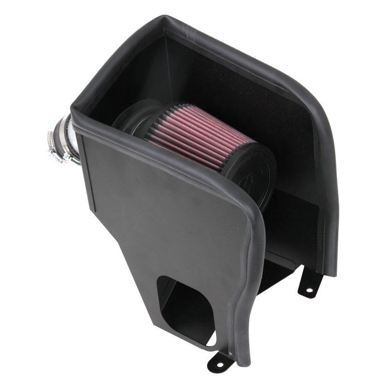 K&N® 695325TS 69 Series Typhoon Aluminum Silver Cold Air Intake