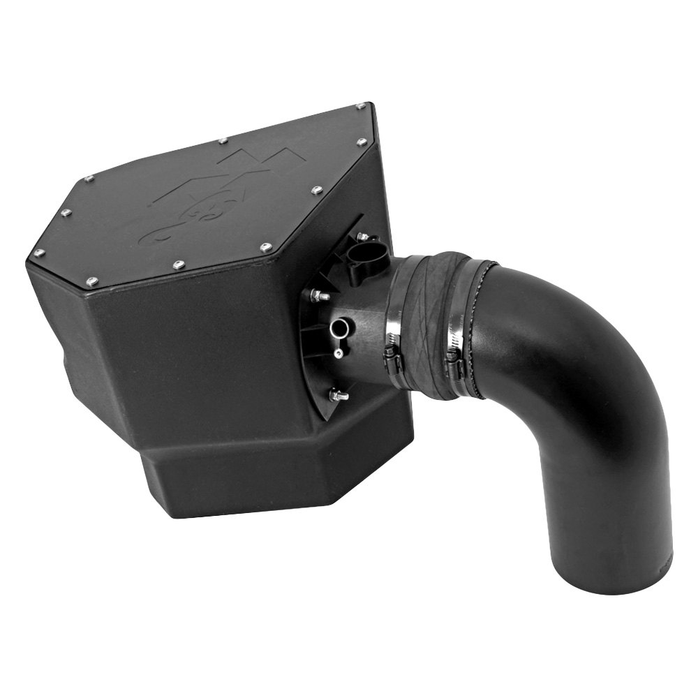 K&N® Dodge Ram 2010 71 Series Blackhawk Induction® Aluminum Black