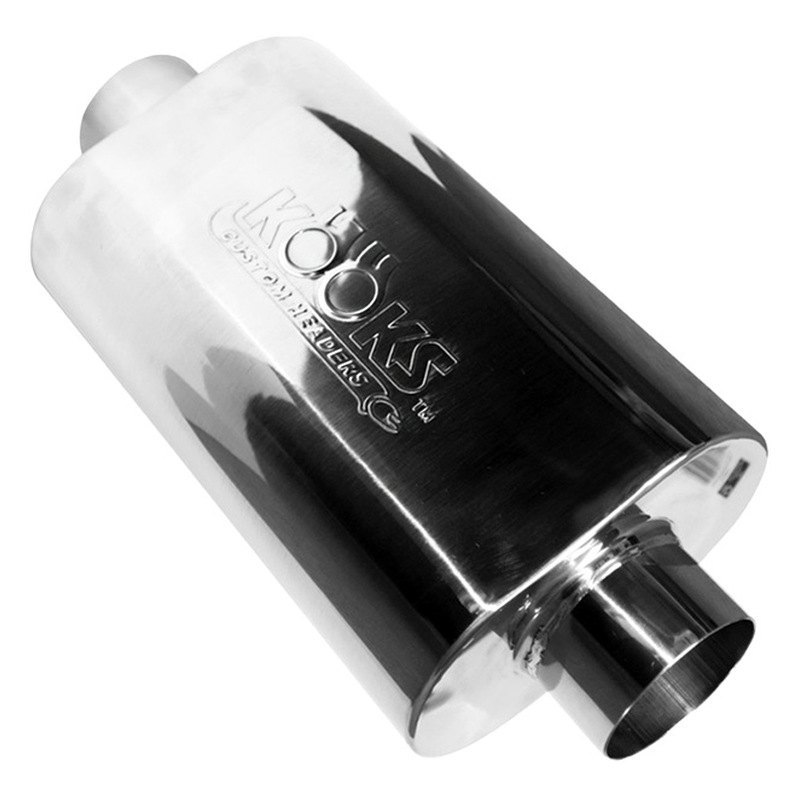 Kooks Headers & Exhaust® KO25012 Stainless Steel Oval Silver Exhaust