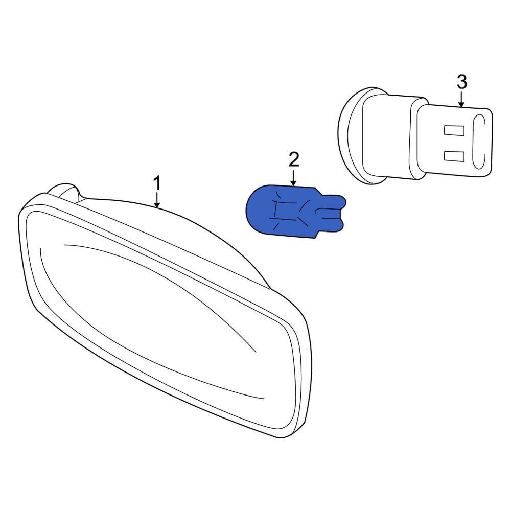 Land Rover OE AFU4481 Turn Signal Light Bulb
