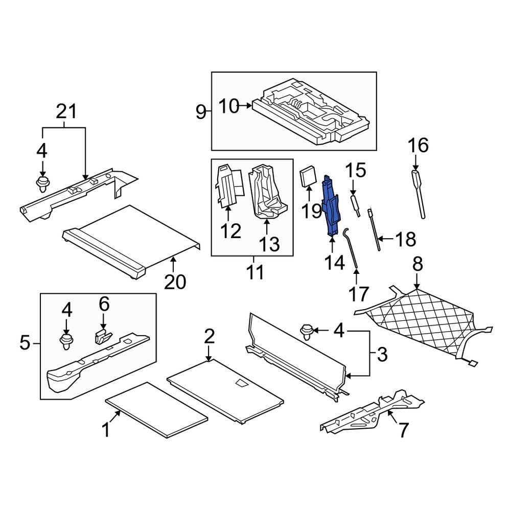 Land Rover OE LR031653 Floor Jack