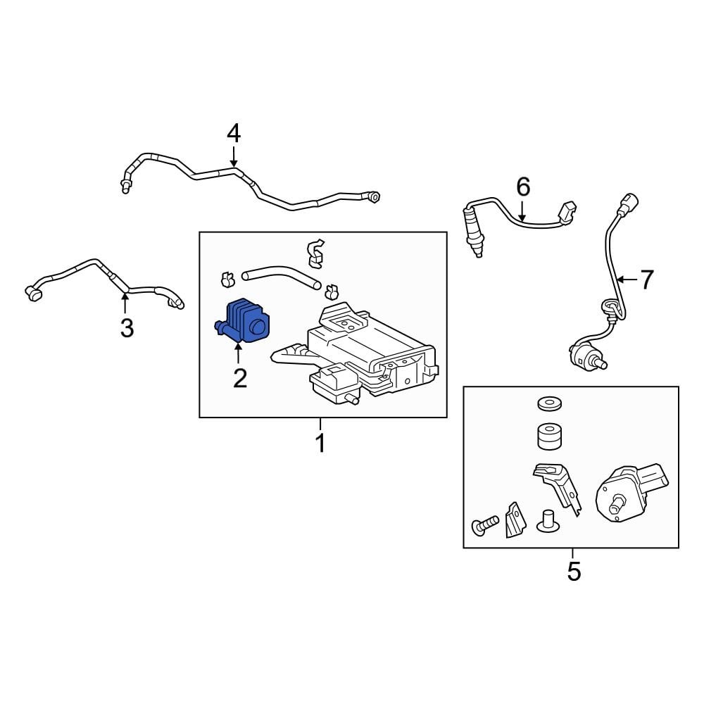 Lexus OE 90910AF006 Evaporative Emissions System Leak Detection Pump