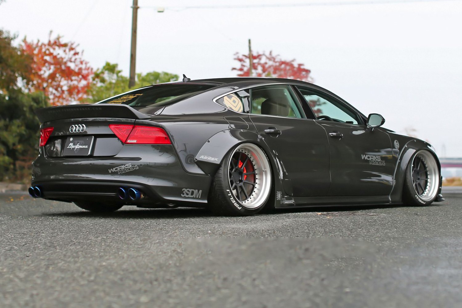 当社の アウディ A7 S7 2011y-2018y Liberty Walk LB-WORKS ワイド