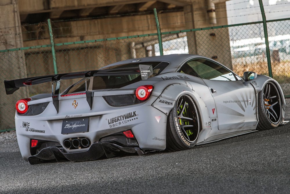 Ferrari 458 Italia Liberty walk