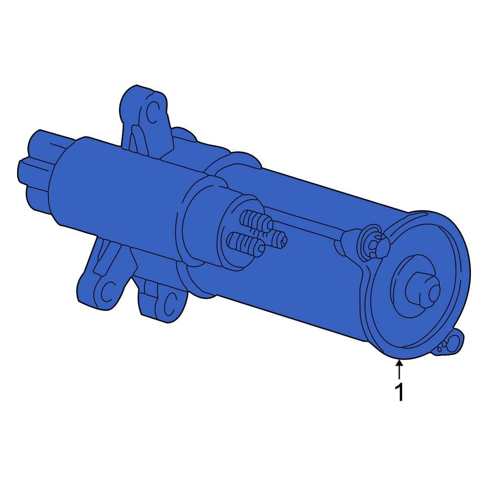 Lincoln OE XW4Z11002AC Starter Motor