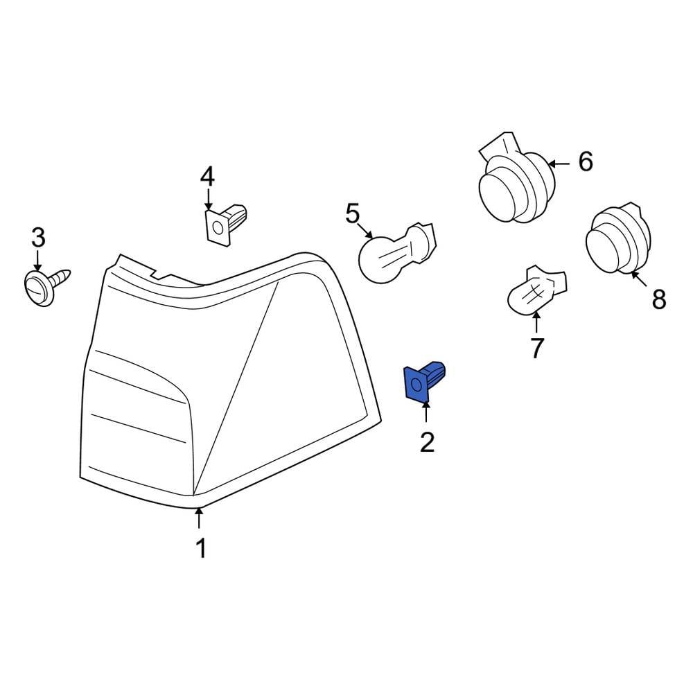 Lincoln OE N811169S Tail Light Grommet