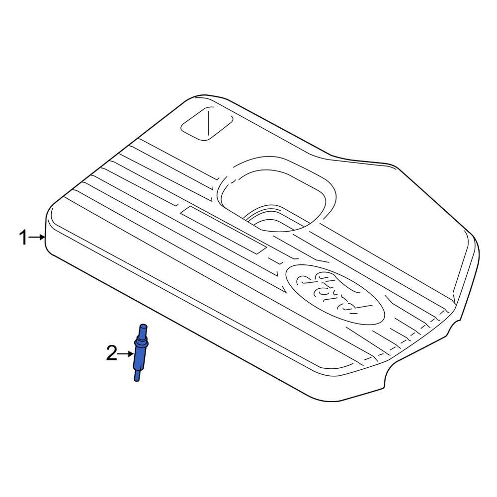 Lincoln OE W714647S450B Engine Cover Stud