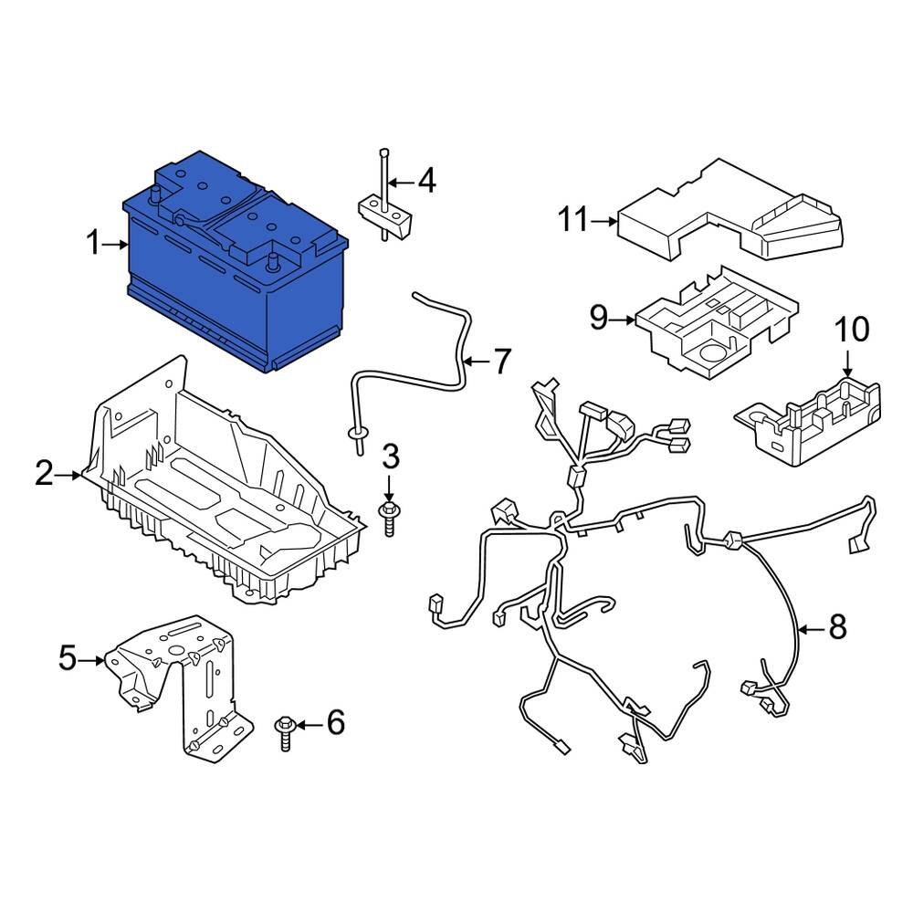 Lincoln OE BAGM94RH7800 - Vehicle Battery