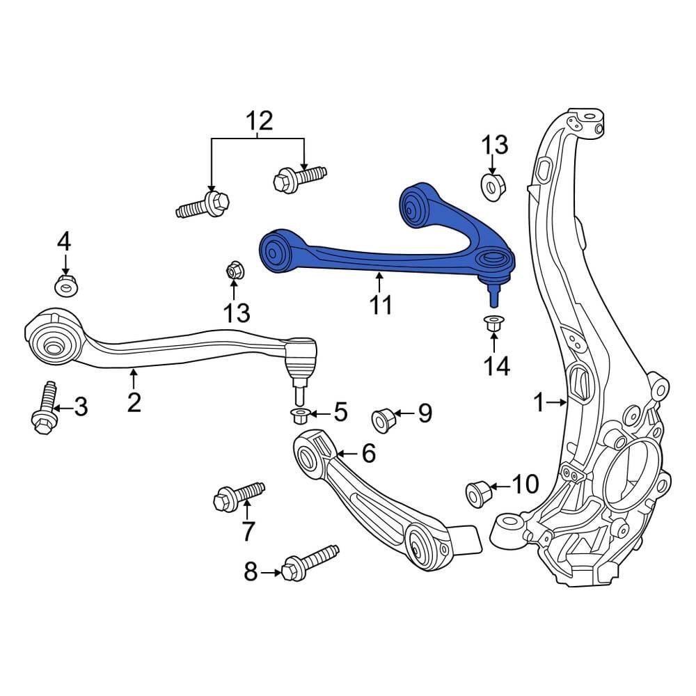 Lincoln OE LB5Z5500E Rear Lower Forward Suspension Control Arm
