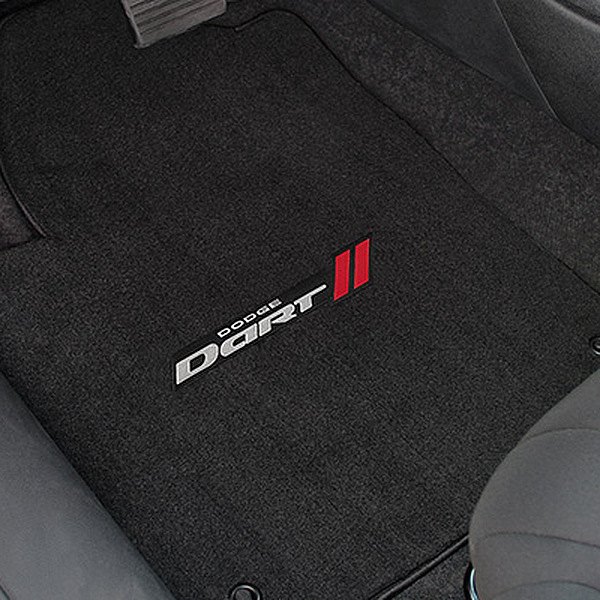 Lloyd Mats Velourtex Custom Fit St Row Ebony Floor Mats With Dart Logo