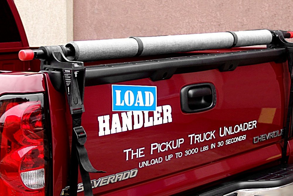 Load handler. Loadhandler Truck Bed Unloader.