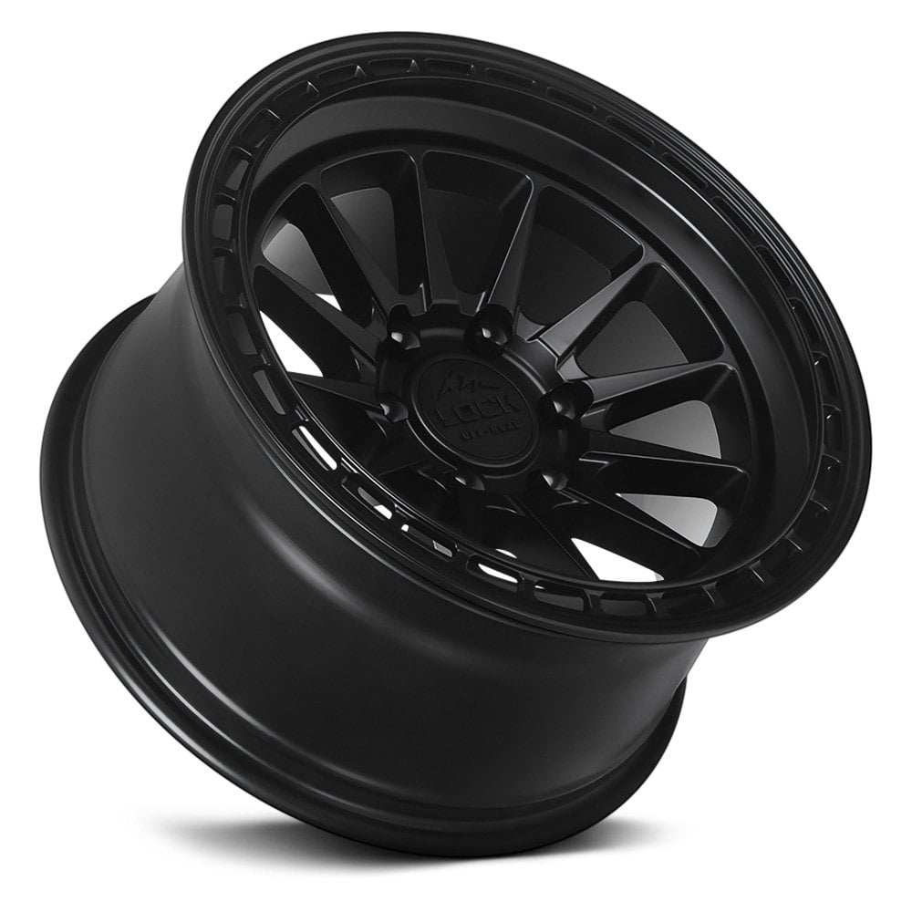 LOCK OFF-ROAD® BAJA Wheels - Matte Black Rims