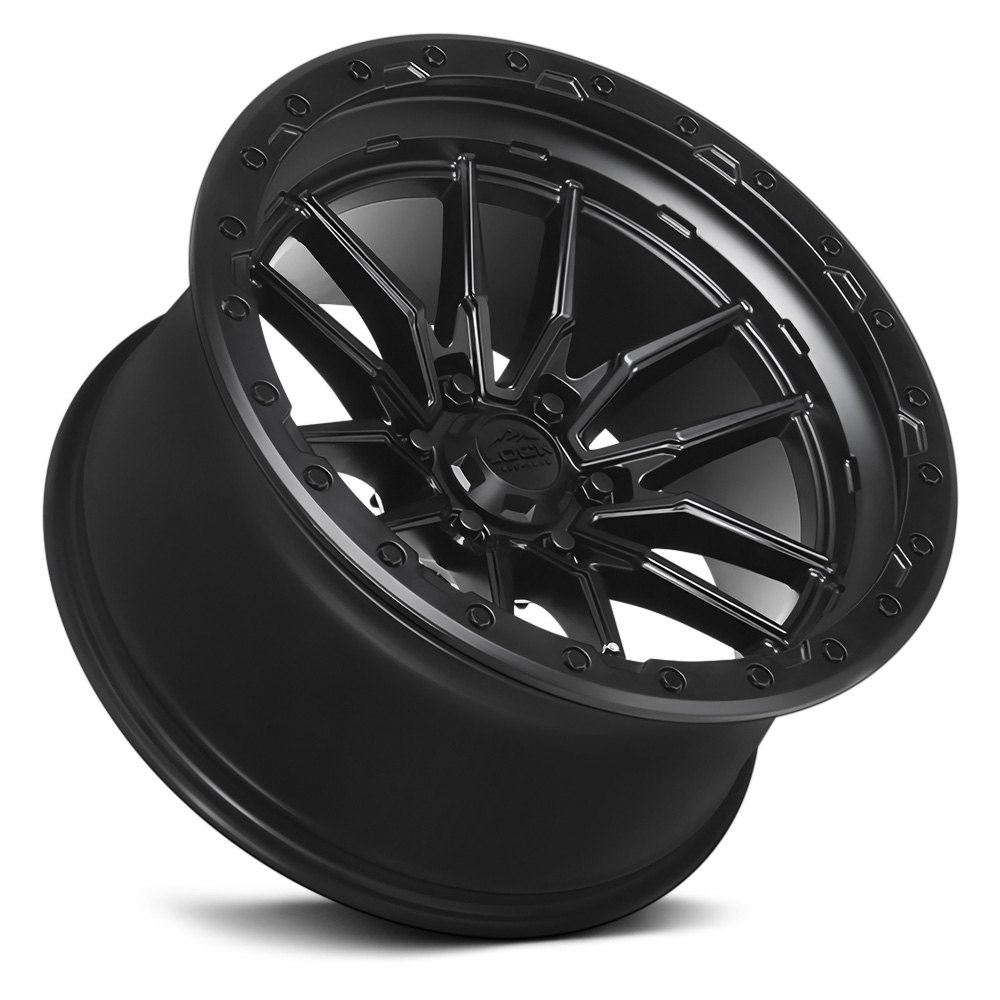 LOCK OFF-ROAD® KRAWLER Wheels - Matte Black Rims