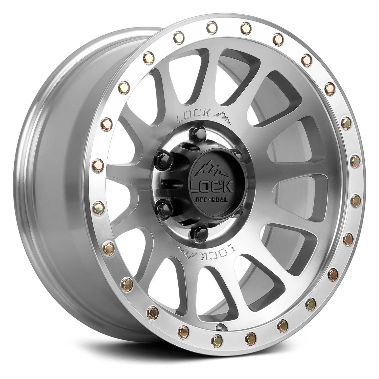 LOCK OFF-ROAD® YOSEMITE Wheels - Machined with Clear Coat Rims ...