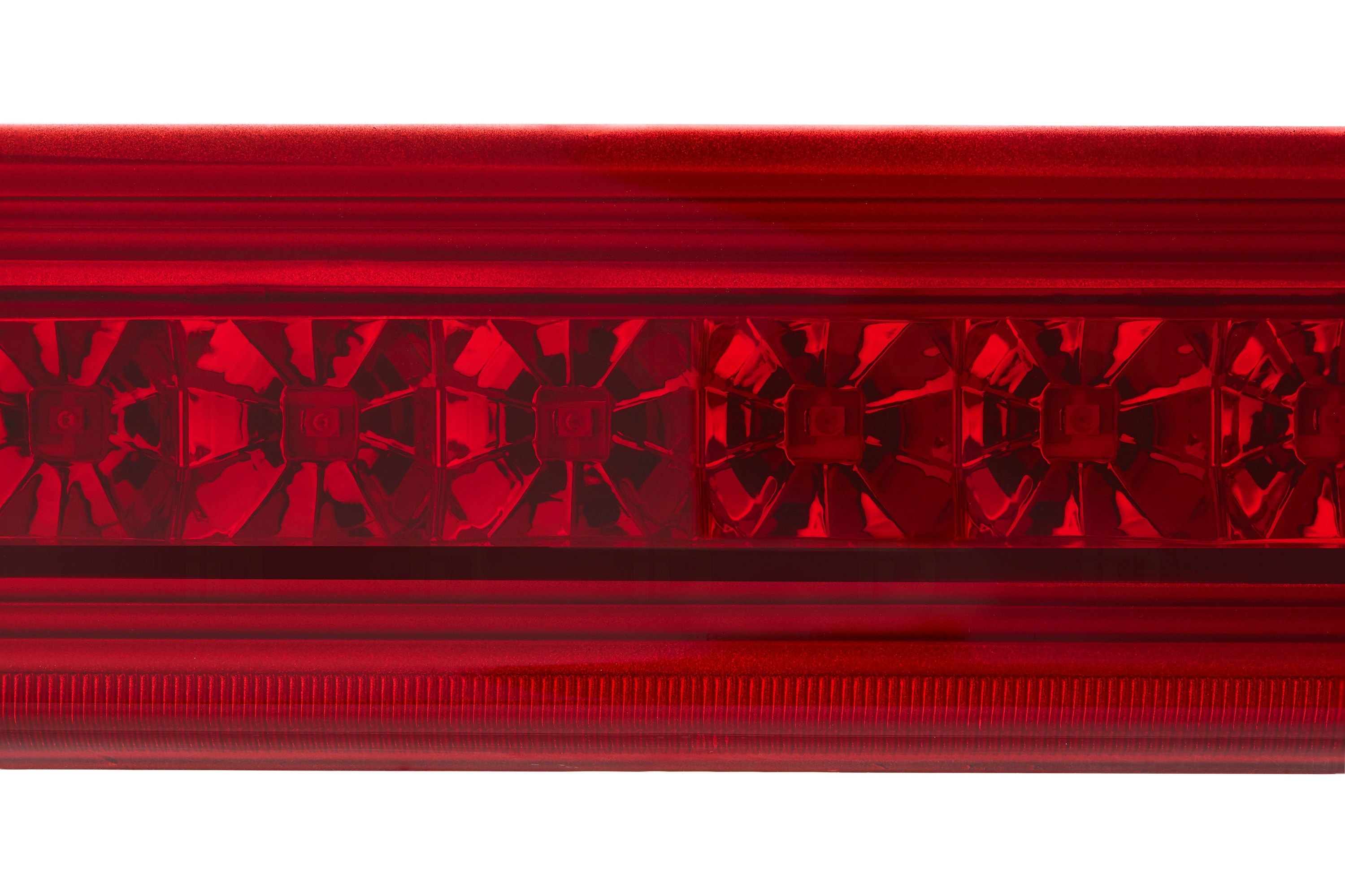 Lumen 89-1001251 Chrome/Red LED 3rd Brake Light 