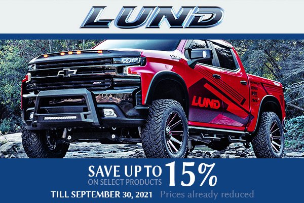 Give Your Truck A New Attitude With Lund Accessories Promotion GMC   Lund Promo 13 