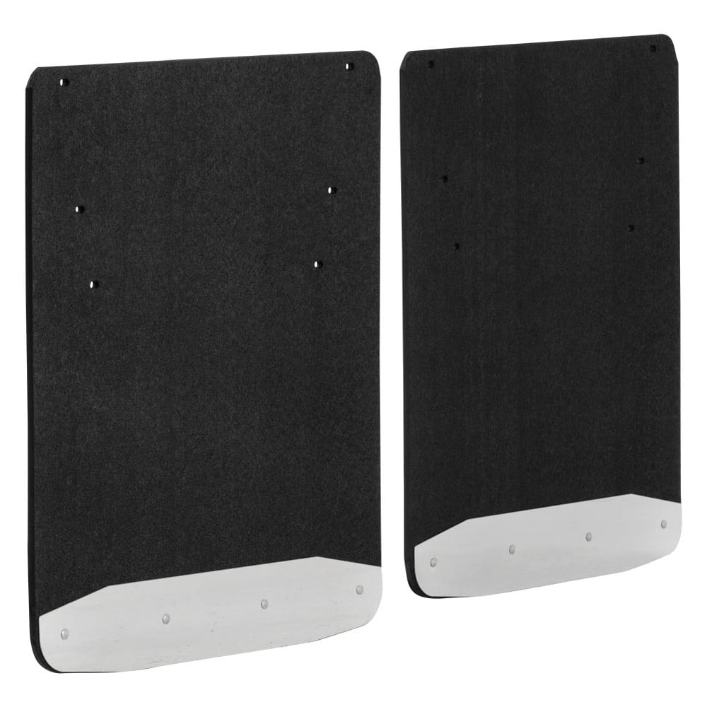 thumbnail image 2 of LUVERNE 250931 Rear 12-Inch X 20-Inch Textured Rubber Mud Guards, Select Dodge, Ram 1500, 2500 2 of 13