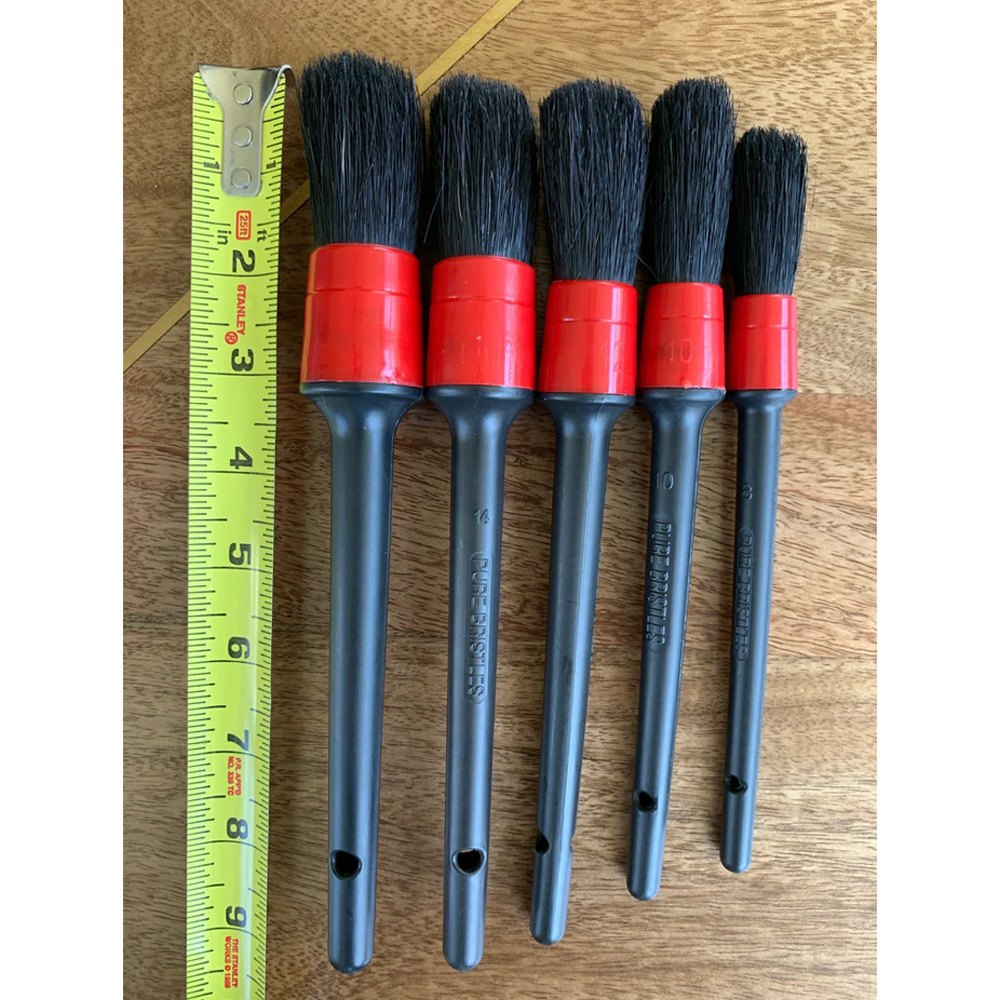Luxury Microfiber® Detailing Brush (5) Detailing Brushing Kit