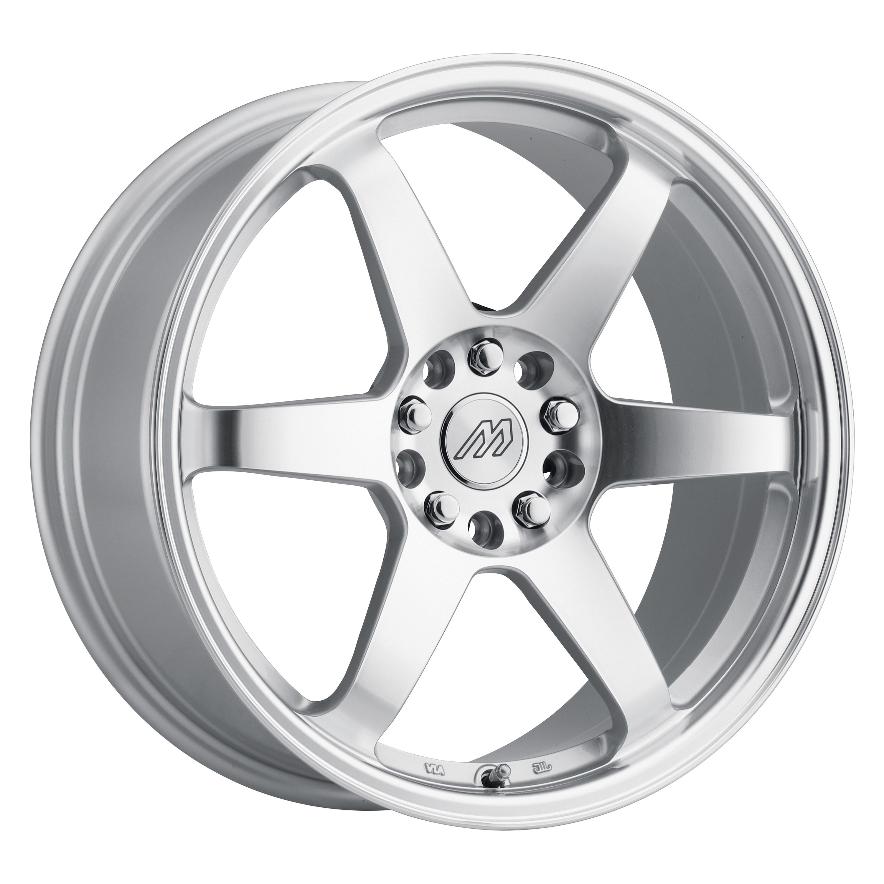 MACH PERFORMANCE® MP60 Wheels - Arctic Silver with Machined Face and ...