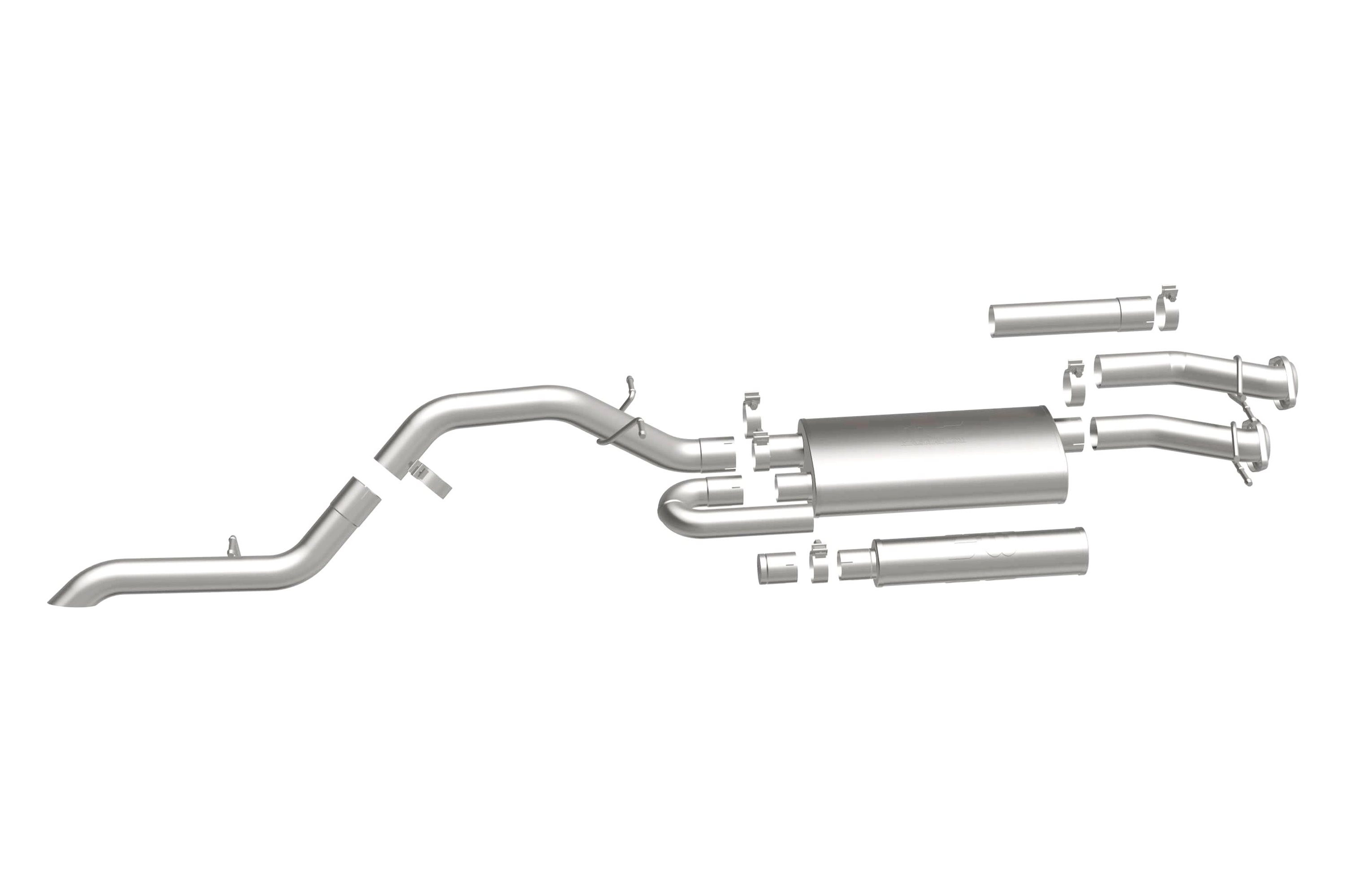 MagnaFlow SS Cat-Back Rear Side Exit Exhaust w/ Polished Tip | Ram 1500 (19-25) (19461)