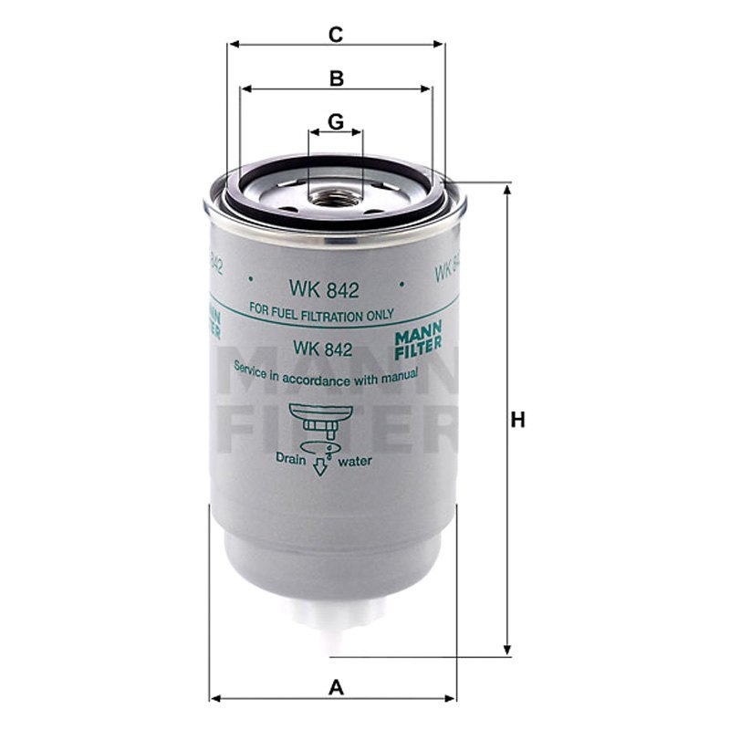 Mann Wk8019 Фильтр Топливный Купить
