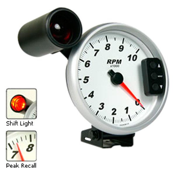 Marshall Instruments 3096 5 10,000 RPM Tachometer with Recall and Shift Light 