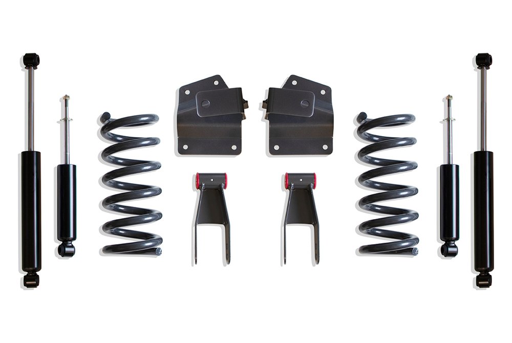 MaxTrac Suspension® Chevy Silverado 1500 2002 2" x 4" Front and Rear