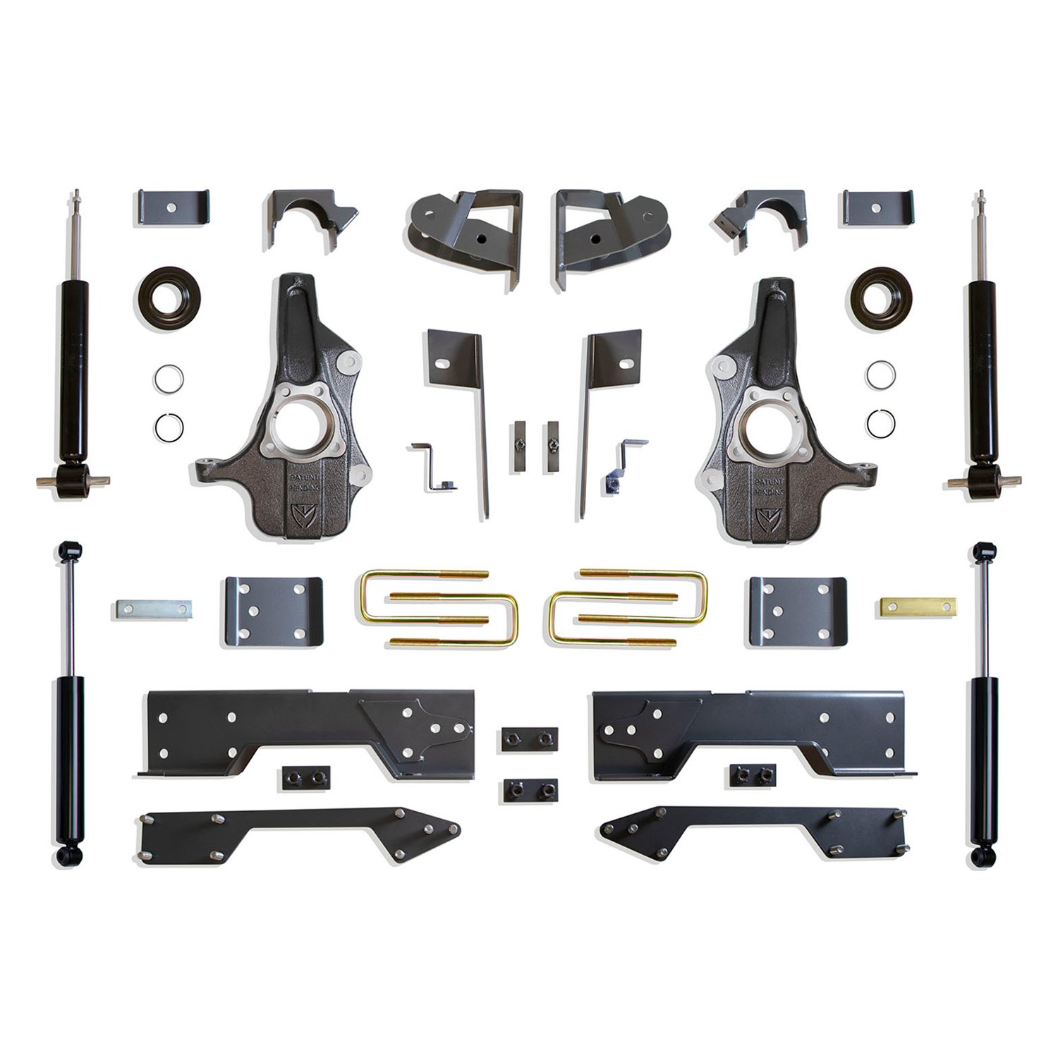 Maxtrac Suspension® KS331946S 4" x 6" Front and Rear Lowering Kit