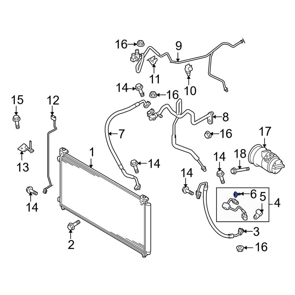 Mazda OE 998330408 - Fuel Pump Bolt