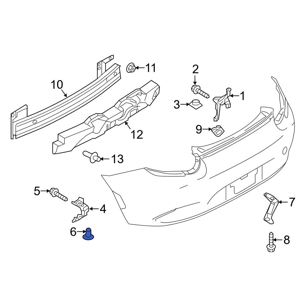 Mazda OE B45A56146A - Front Exhaust Heat Shield