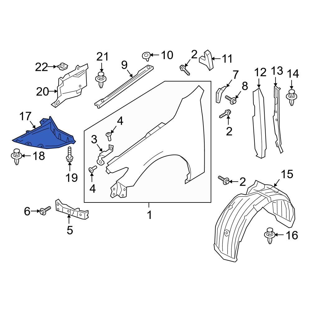 mazda-oe-bfwm56114-front-right-mud-flap