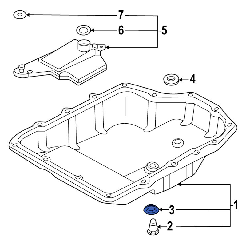 Mazda OE 995641400 Engine Oil Drain Plug Gasket