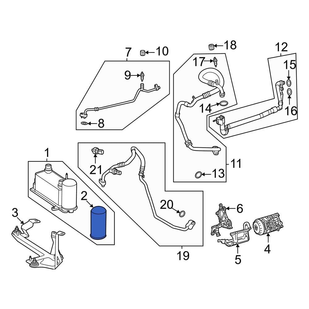 Mercedes-benz Oe 0998350000 - A C Receiver Drier