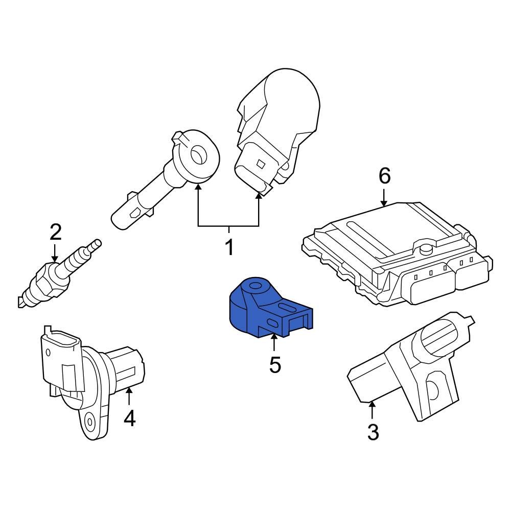 MercedesBenz OE 2769050300 Ignition Knock (Detonation) Sensor
