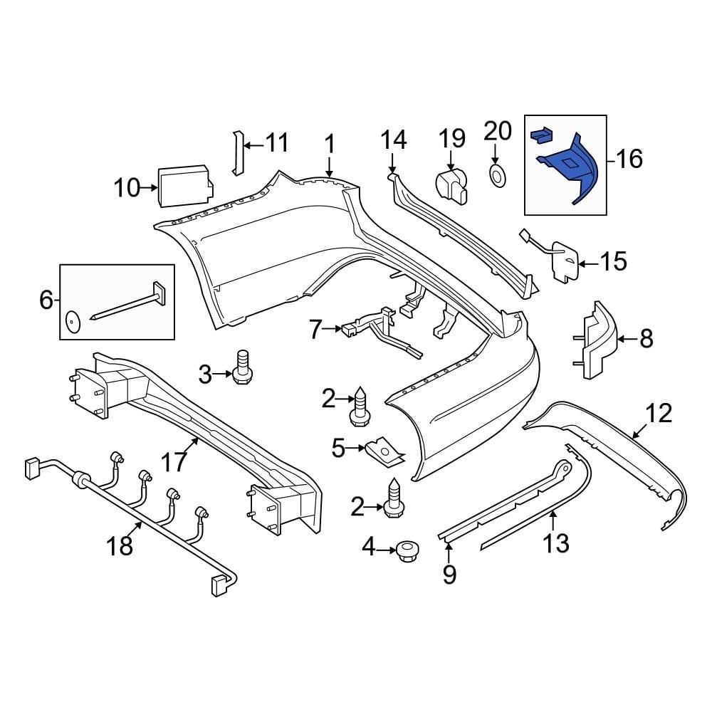 Mercedes-Benz OE 2124922241 - Exhaust System Hanger Bracket