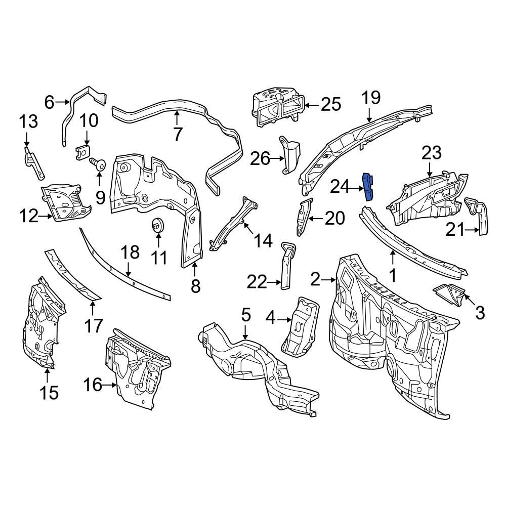 MercedesBenz OE 2045420218 Ambient Air Quality Sensor