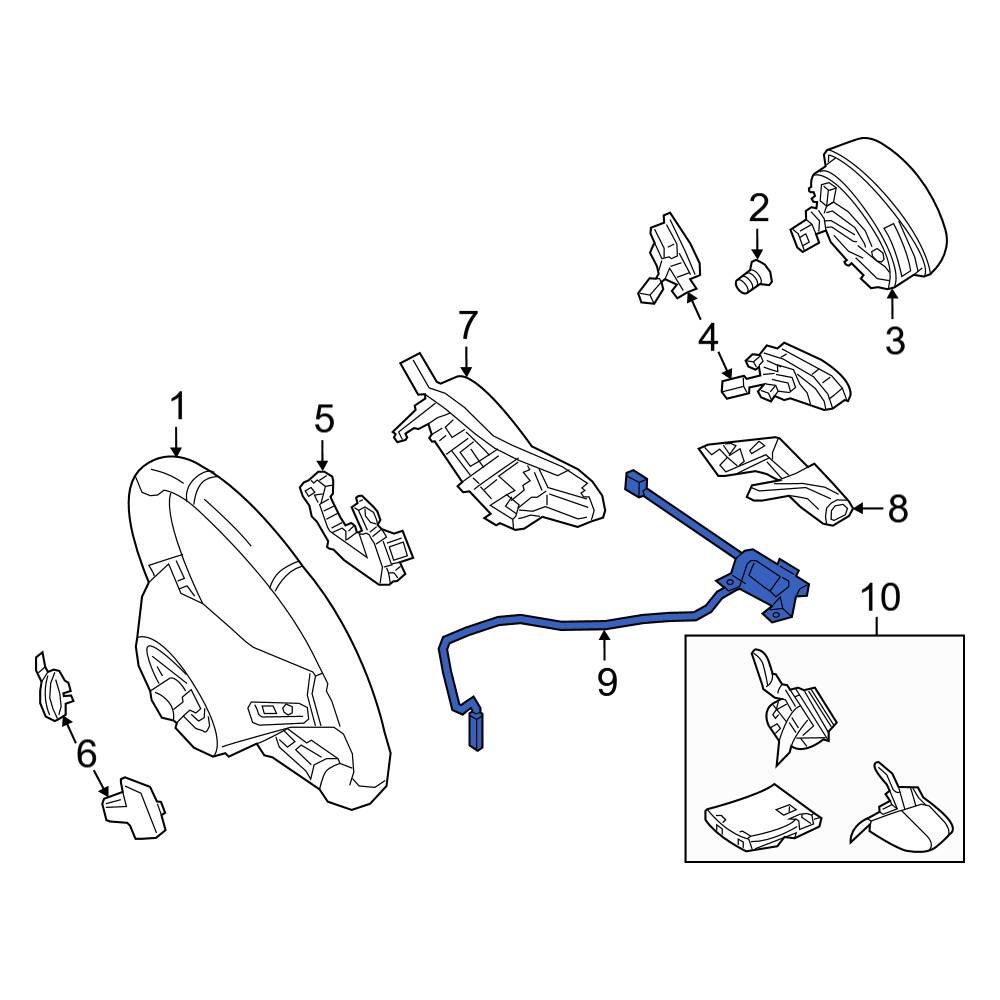 MercedesBenz OE 0999064100 Steering Wheel Damper