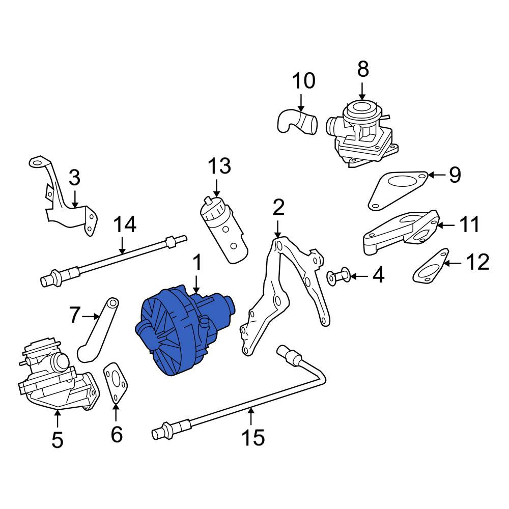 MercedesBenz OE 0001405185 Secondary Air Injection Pump