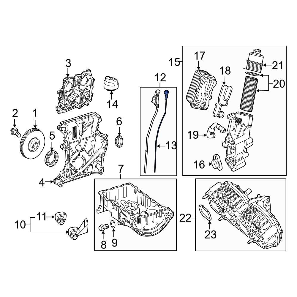 Mercedes-Benz OE 1330104000 - Engine Oil Dipstick