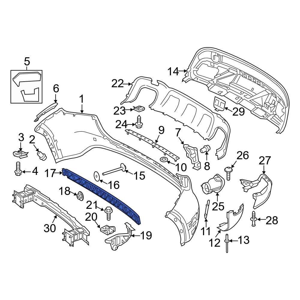 Mercedes-Benz OE 0049904950 - Roof Drip Molding Nut