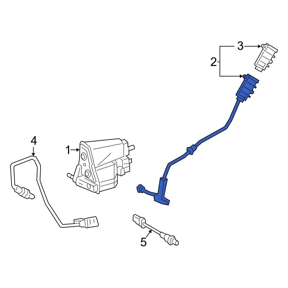 MercedesBenz OE 2474700600 Evaporative Emissions System Lines